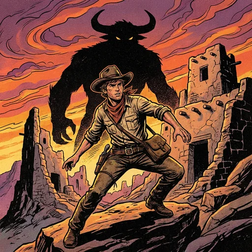 Comic style example